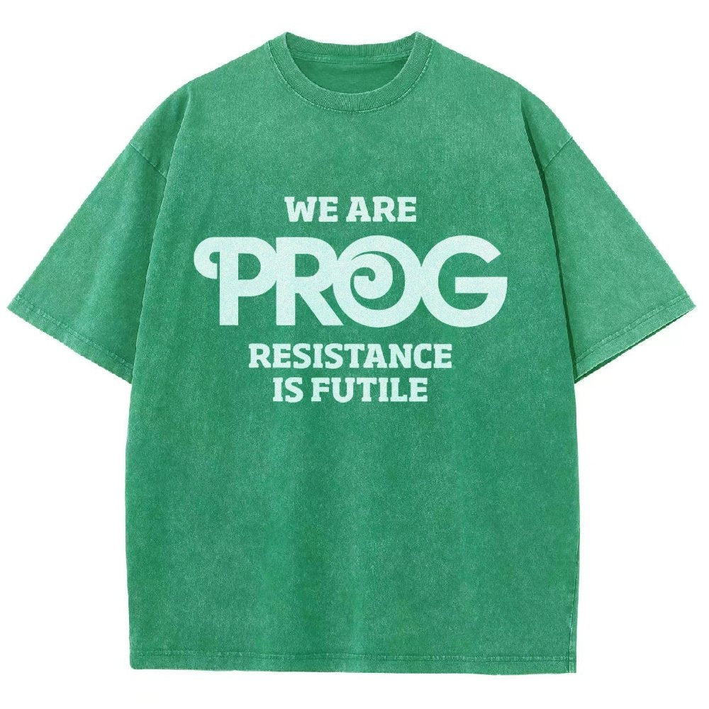 We Are Persistence Is Futile  Vintage Distressed T-shirt