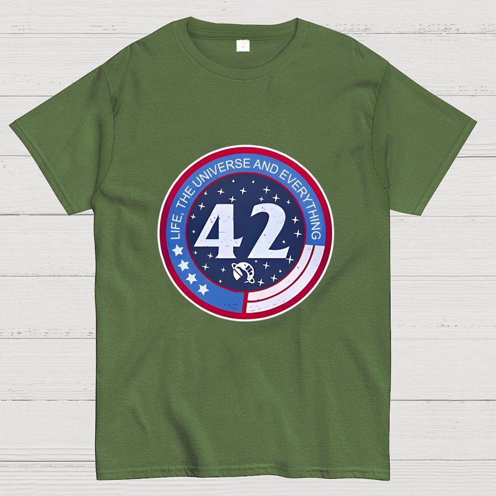 42 Life Universe and Everything Geek T-Shirt