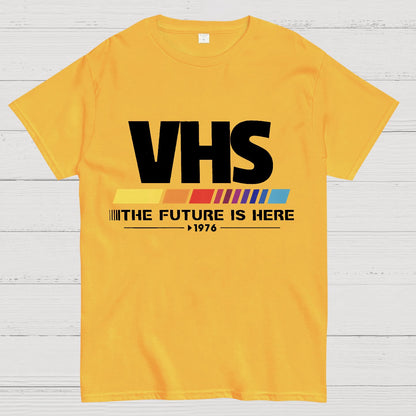 VHS - Video Homepage System The Future is Now Geeky T-Shirt