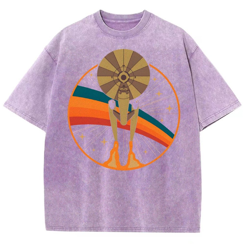 Space Date 1966 Vintage Distressed T-shirt