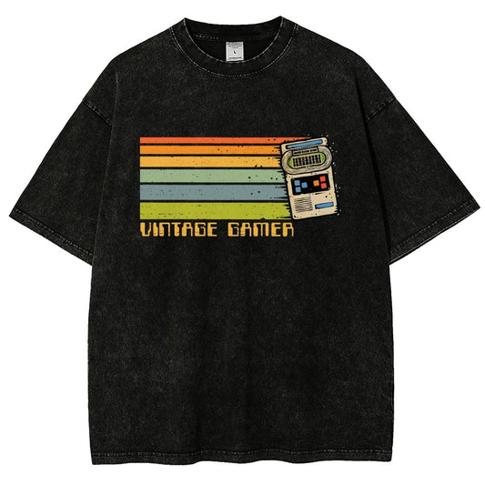 Vintage Gamer Vintage Distressed T-shirt
