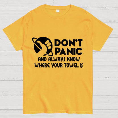 Don't Panic Geek T-Shirt