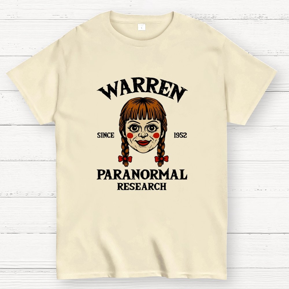 Warren Paranormal Research Geek T-Shirt