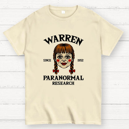 Warren Paranormal Research Geek T-Shirt