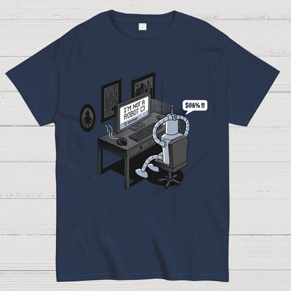 Robot Problems Nerdy T-Shirt