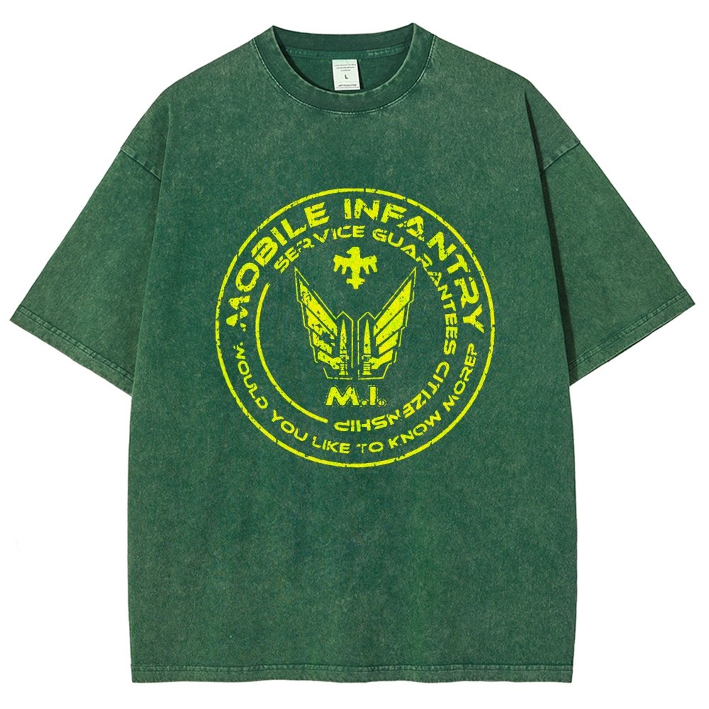 Service Guarantees Citizenship Vintage Distressed T-shirt