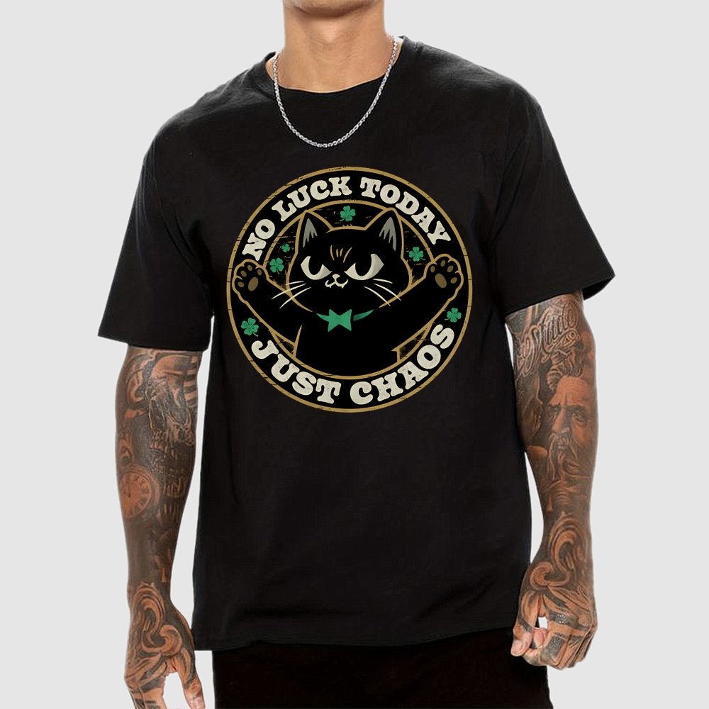 No Luck Today Geek T-Shirt