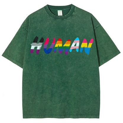 Human Vintage Distressed T-shirt