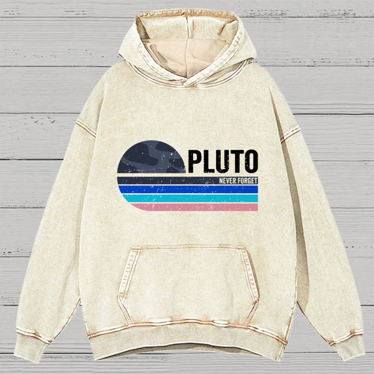 Pluto Vintage Vintage Distressed Hoodie