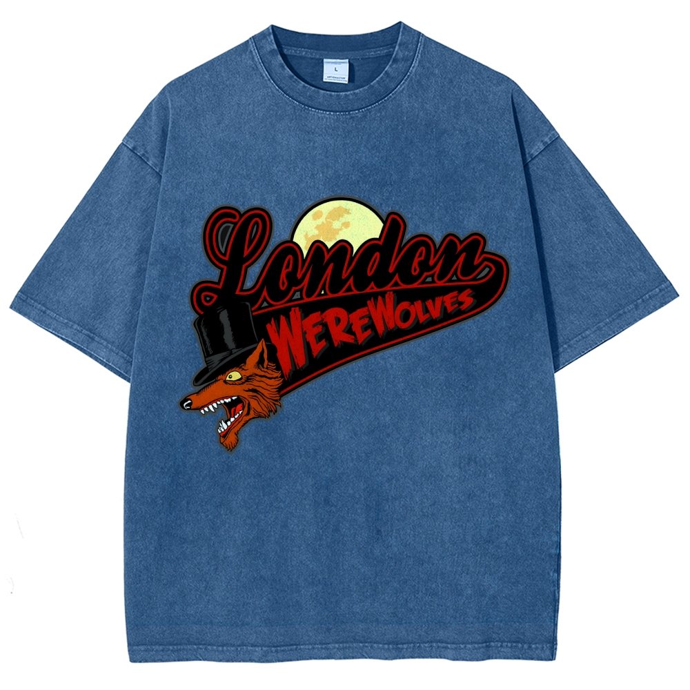 London Wolves Essential Vintage Distressed T-shirt