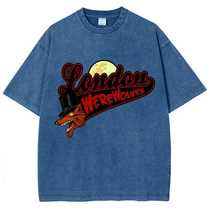 London Wolves Essential Vintage Distressed T-shirt
