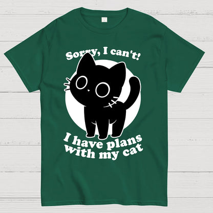 I Like Cats Not People - Cute Irony Pet Geek T-Shirt