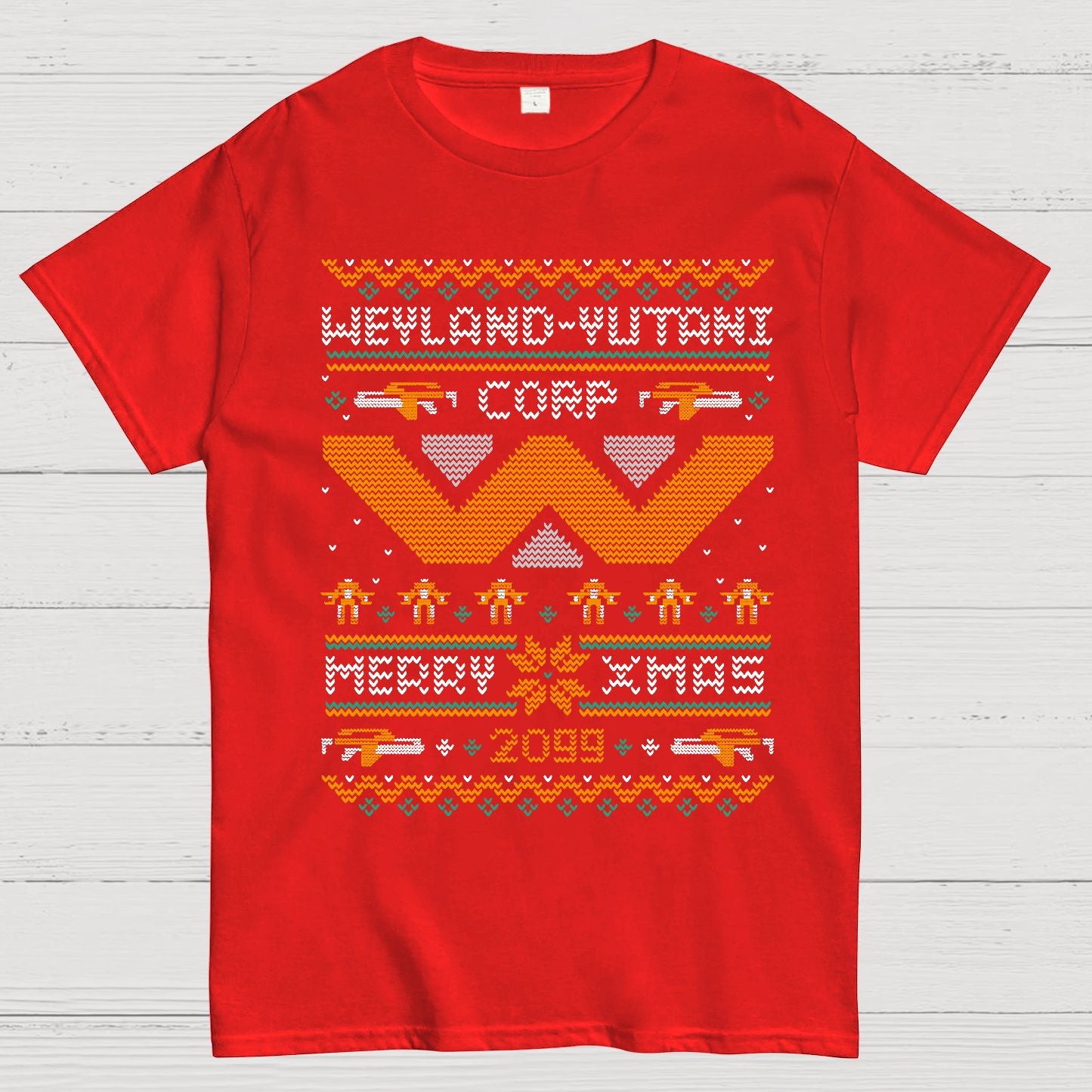 Happy Alien Xmas Geek T-Shirt