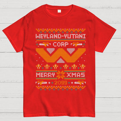 Happy Alien Xmas Geek T-Shirt