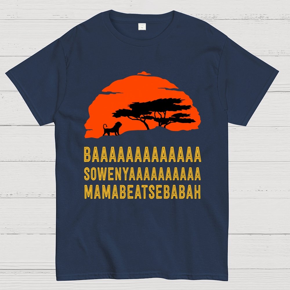 Baaa Sownyaaa Mamabeatsebabah Unisex Geek T-Shirt
