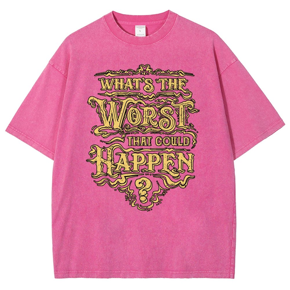 What Could Happen Vintage Distressed T-shirt