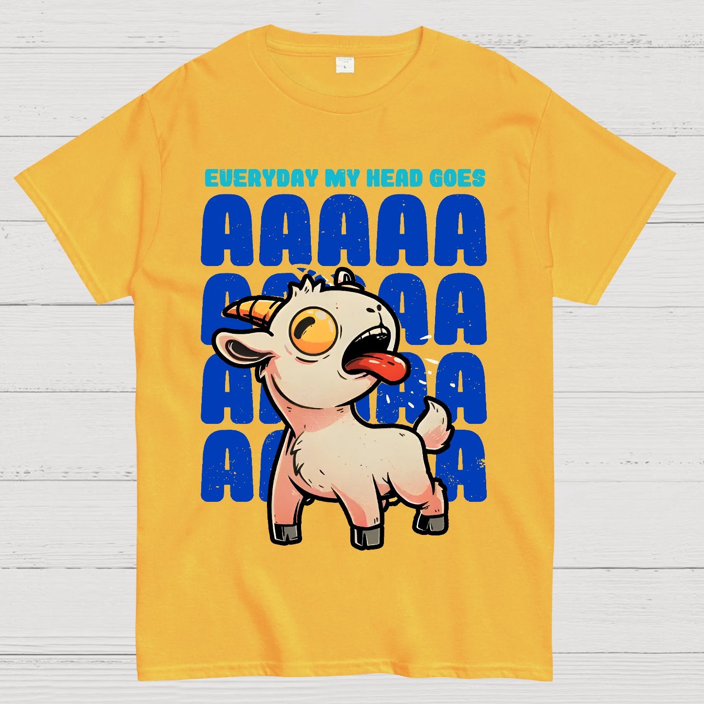 Everyday My Head Goes AAA Geek T-Shirt