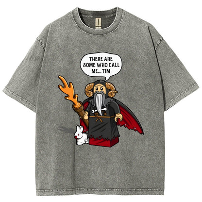 Call Me Tim Vintage Distressed T-shirt