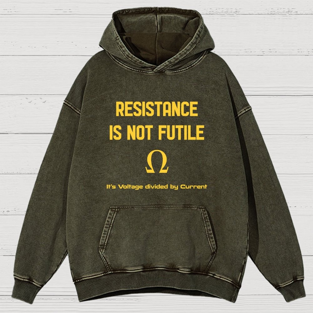 Opposition Is Pointless Vintage Distressed Hoodie