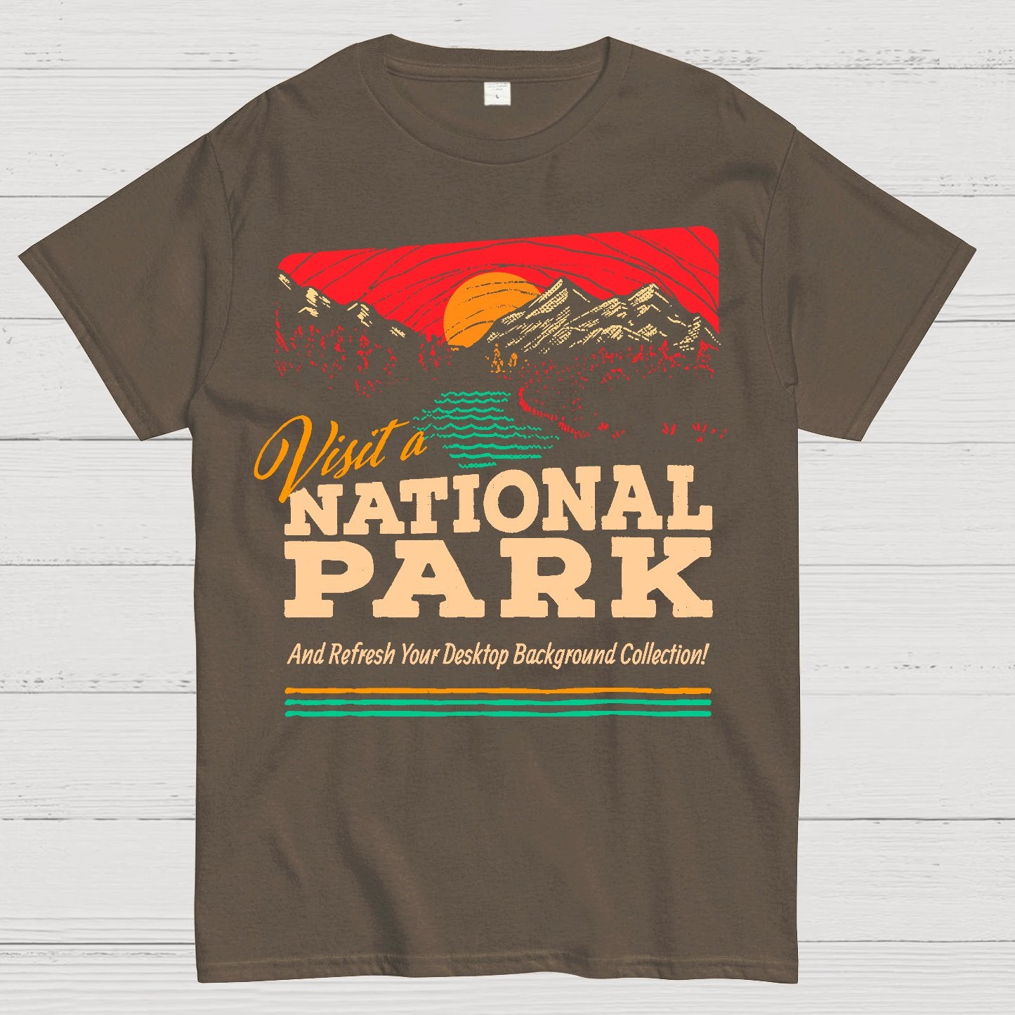 Visit a National Park Geek T-Shirt