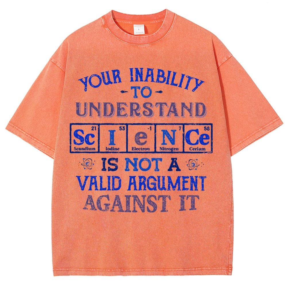 Understanding Science Vintage Distressed T-shirt