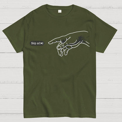Skip Ad For God's Sake Geek T-Shirt