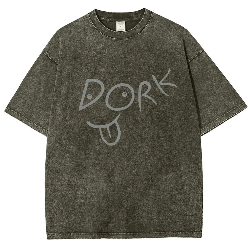 Go Dork Vintage Distressed T-shirt