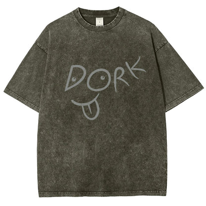 Go Dork Vintage Distressed T-shirt