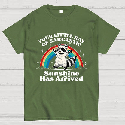 Your Little Ray of Sarcastic Sunshine Has Arrived Geek T-Shirt