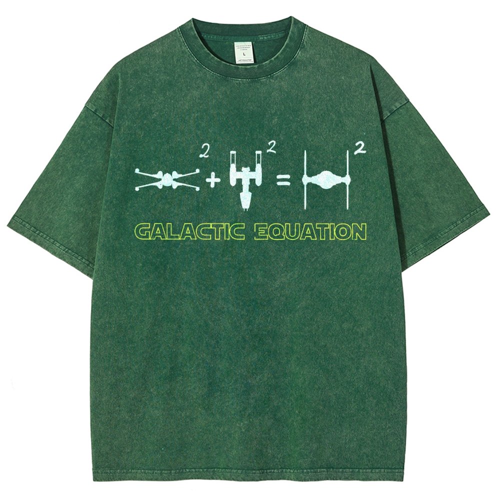 Galactic Equation Vintage Distressed T-shirt