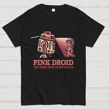 Pink Droid Geek T-Shirt