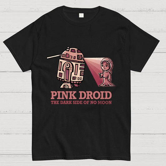 Pink Droid Geek T-Shirt
