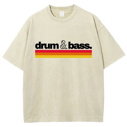 Drum N Bass Vintage Distressed T-shirt