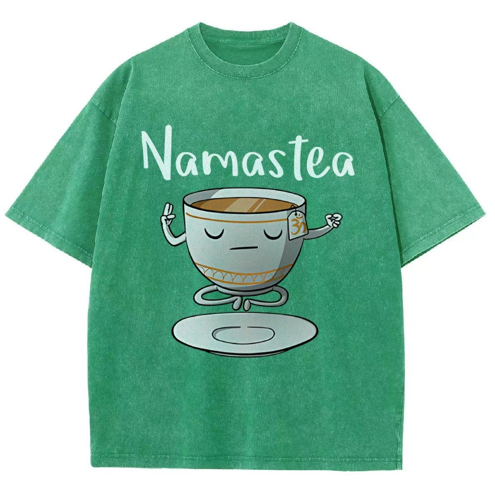 Namastea Vintage Distressed T-shirt