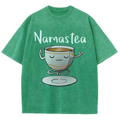 Namastea Vintage Distressed T-shirt