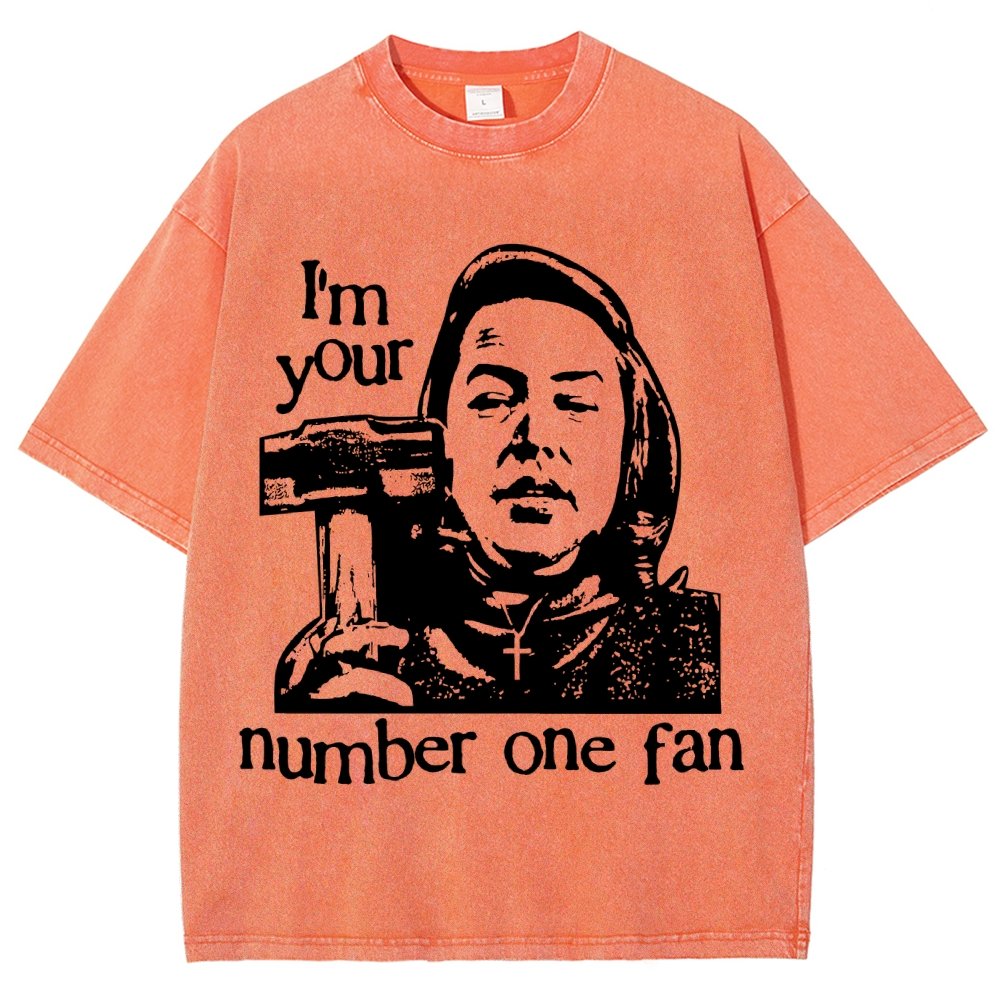 I'm Your Number One Fan Vintage Distressed T-shirt