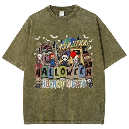 Halloween Horror Nights Vintage Distressed T-shirt