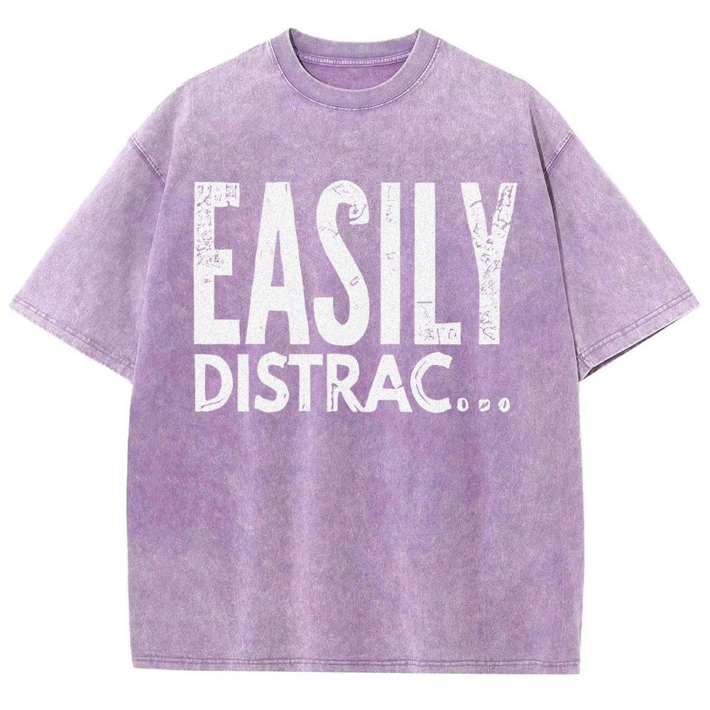 ADHD OCD Awareness Vintage Distressed T-shirt