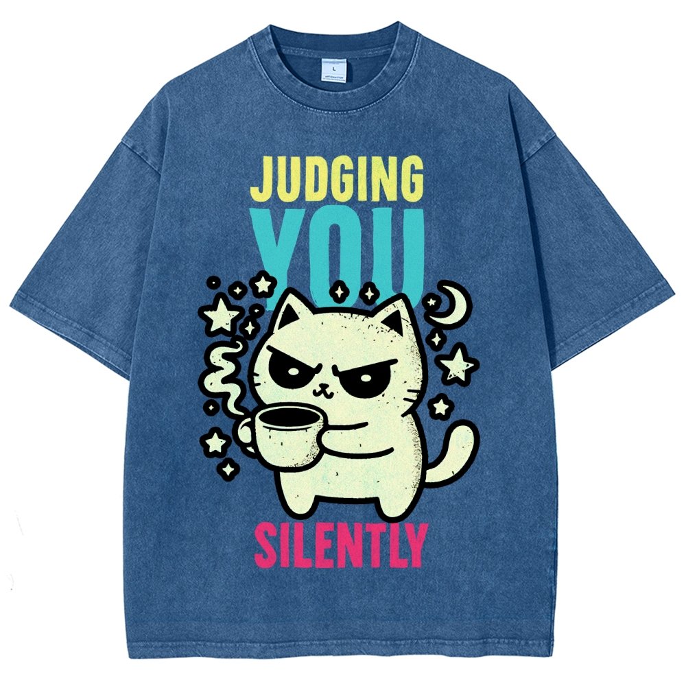 Judging You Vintage Distressed T-shirt