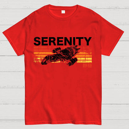 Retro Mystic Spaceship Geek T-Shirt