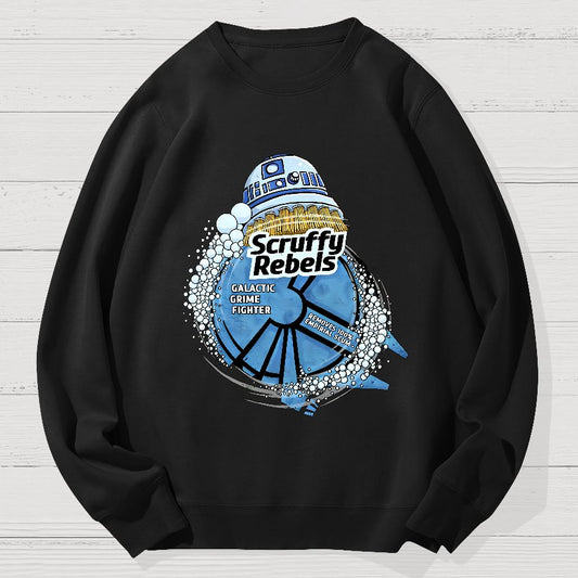 Scruffy Outlaws Nerd Geek Cotton Sweatshirt