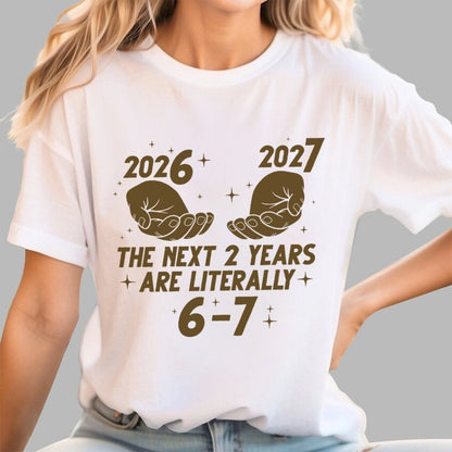 Funny 2026 6‑7 Viral Meme Geek T-Shirt