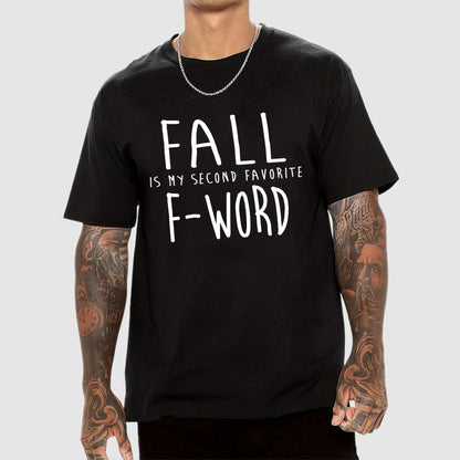 Fall Is My Second Favorite F-Word Geek T-Shirt