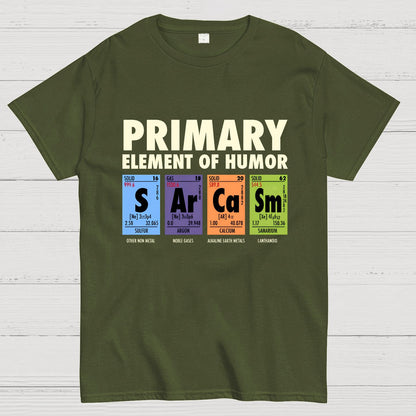 S Ar Ca Sm - Periodic Table of Humor Nerdy T-Shirt