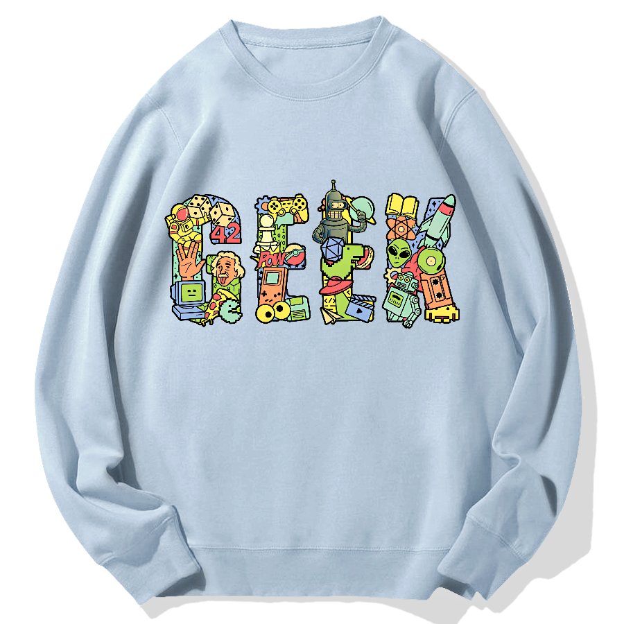 Geek Culture Geek Cotton Sweatshirt