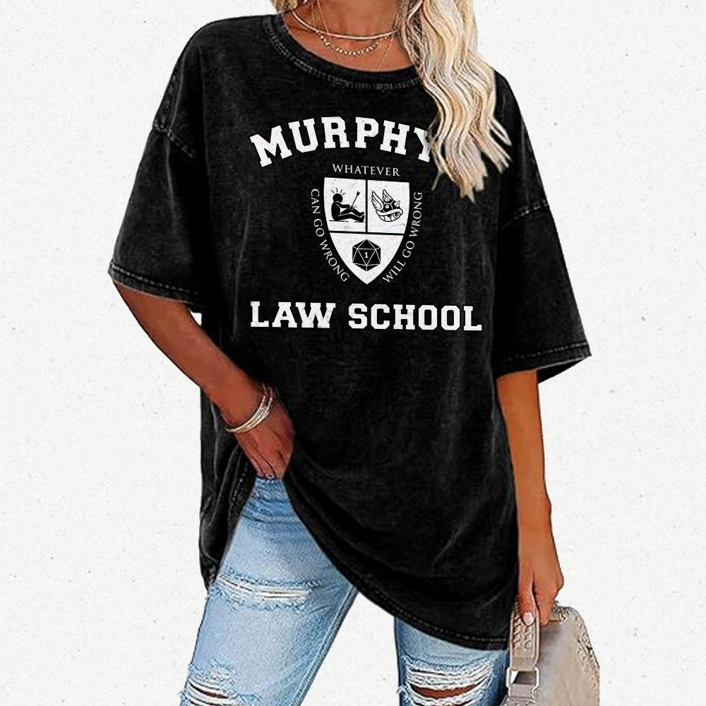 Murphy's Law School - Class of 2025 Vintage Distressed T-shirt