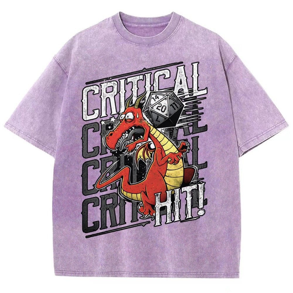 Super Crit Hit Vintage Distressed T-shirt