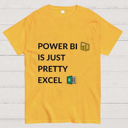 Excel VS Power BI Unisex Geek T-Shirt