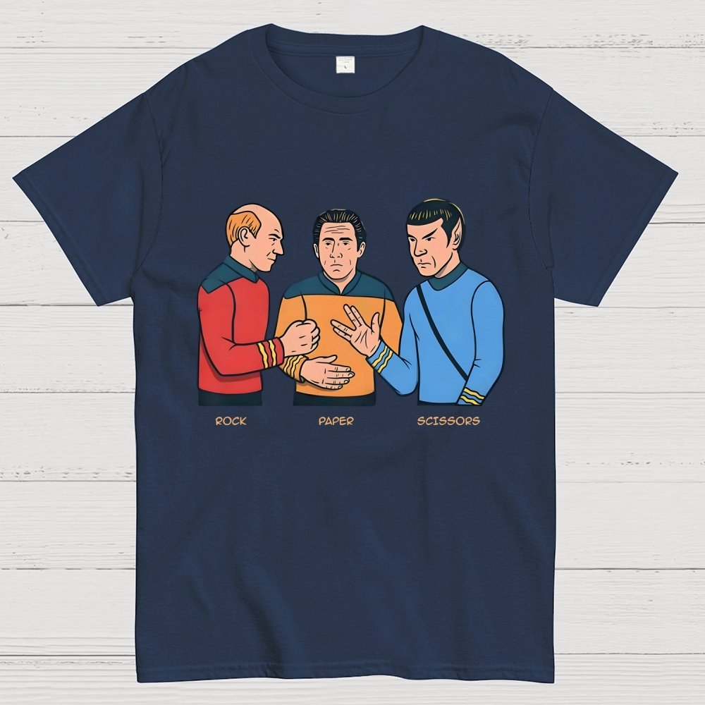Rock Paper Salute Unisex Geek T-Shirt
