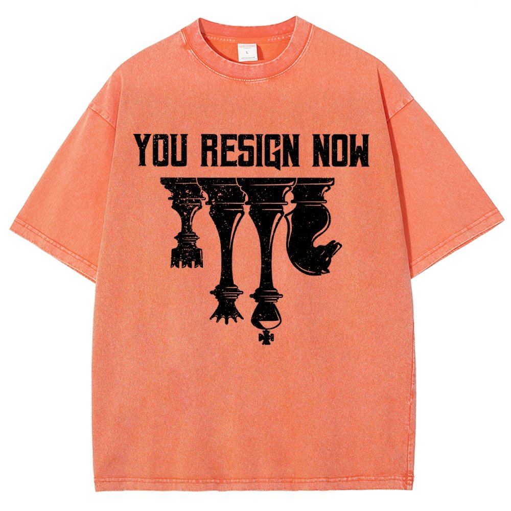 Chess You Resign Now Vintage Distressed T-shirt